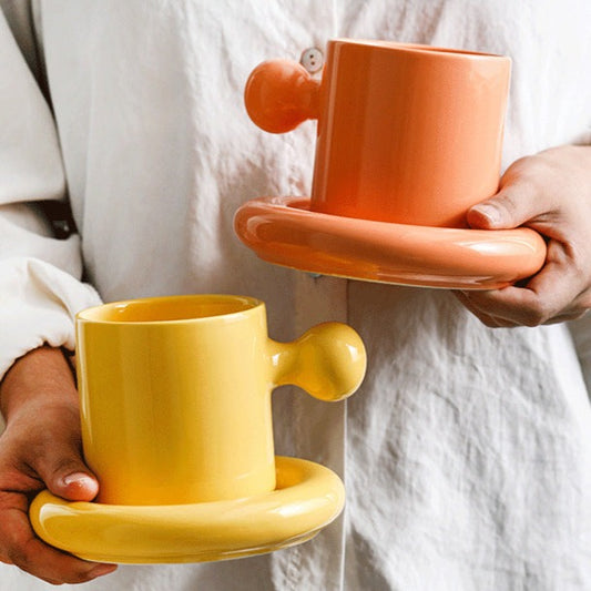Rupi Yolk Mug and Saucer